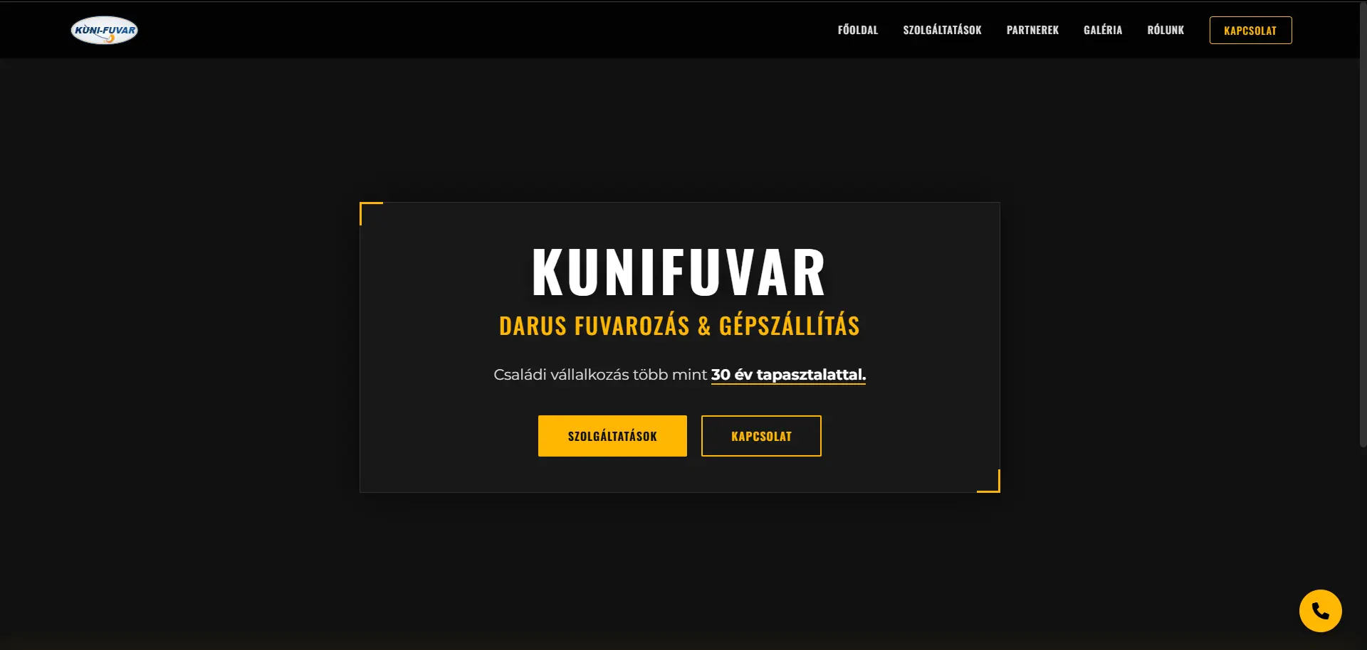 Egyedi webfejlesztés